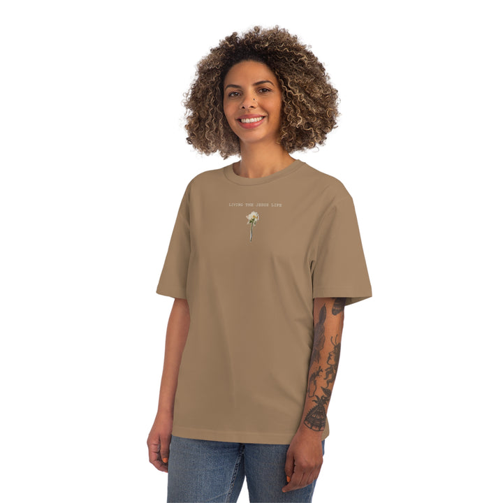 Living the Jesus life - Adult Female T-Shirt