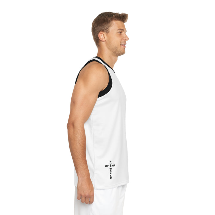 Not Of This World -  Adult Male Basketball T-Shirt