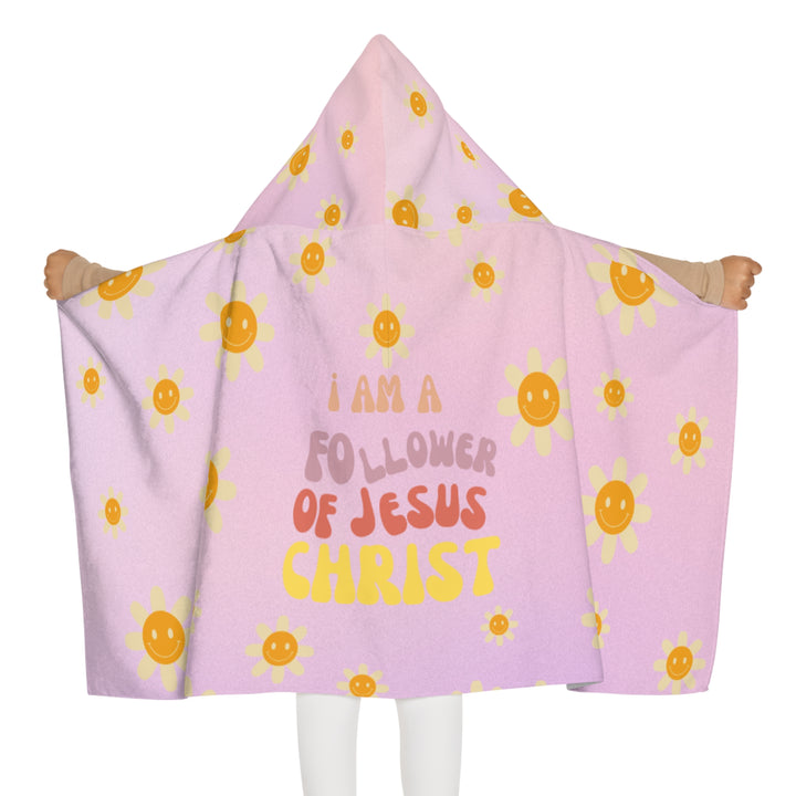 I Am A Follower - Toddler Hooded Towel