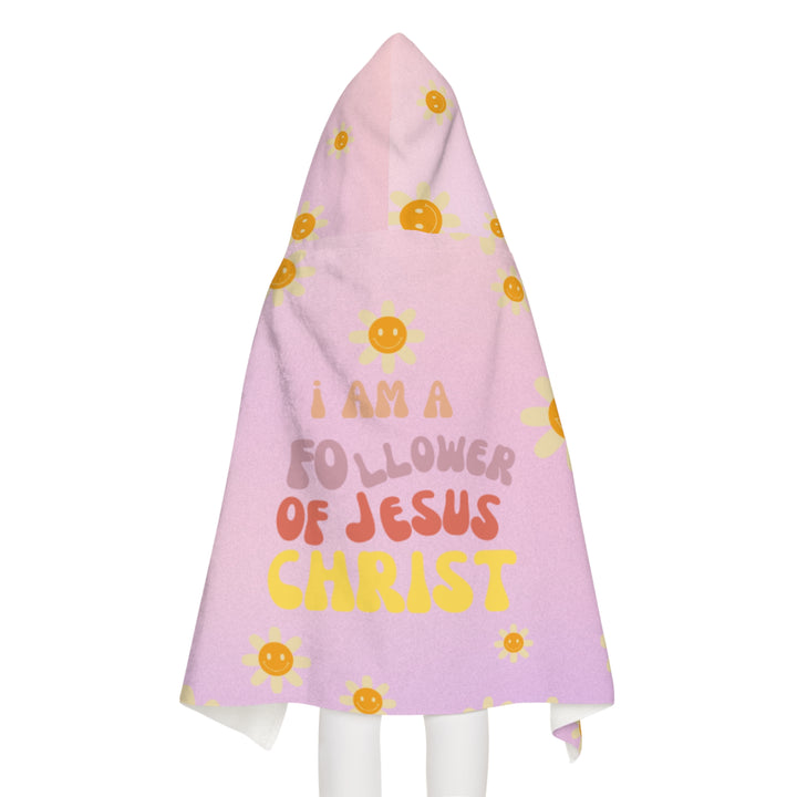 I Am A Follower - Toddler Hooded Towel