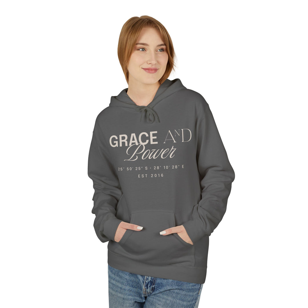 Grace &amp; Power Coordinates Premium Hoodie (Light Print)