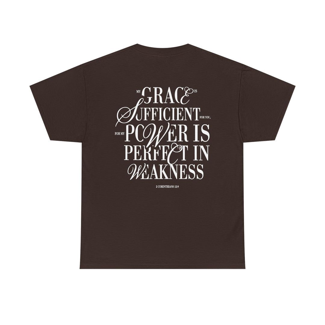 Grace &amp; Power Statement Tee (Dark)