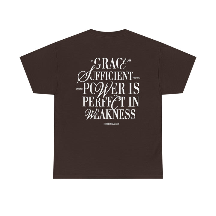 Grace &amp; Power Statement Tee (Dark)