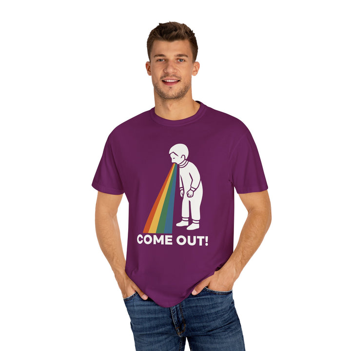 Come out! Adult Unisex T - shirt