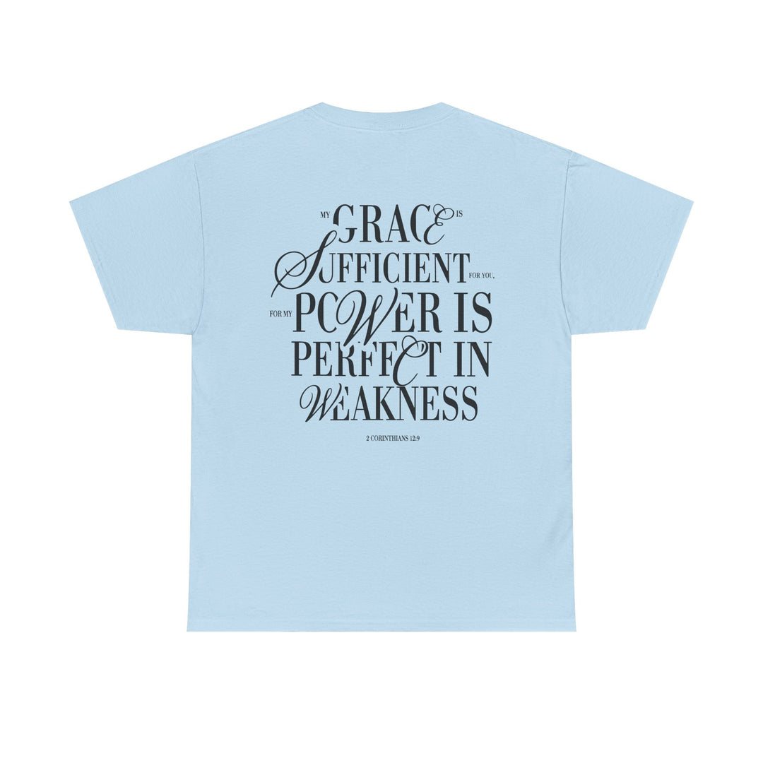 Grace &amp; Power Statement Tee (Dark Print)