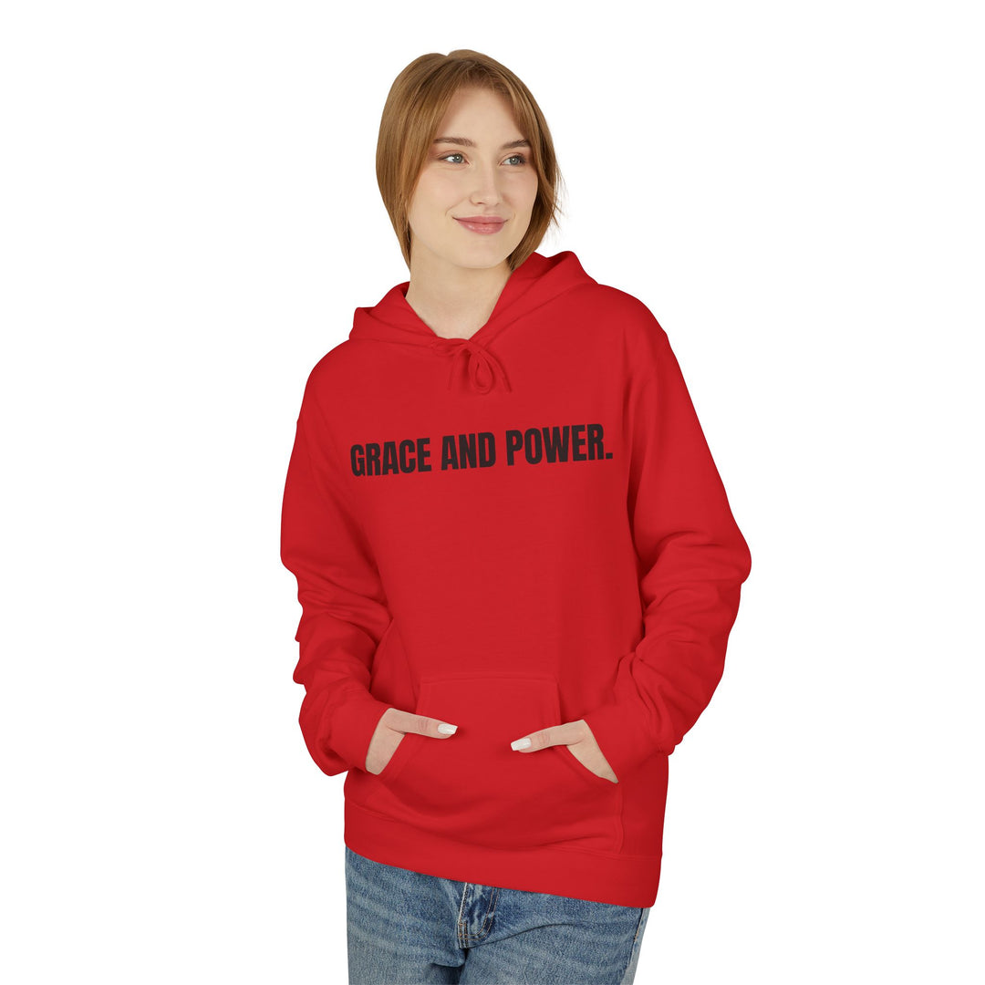 Grace &amp; Power Powerline Premium Hoodie (Dark Print)