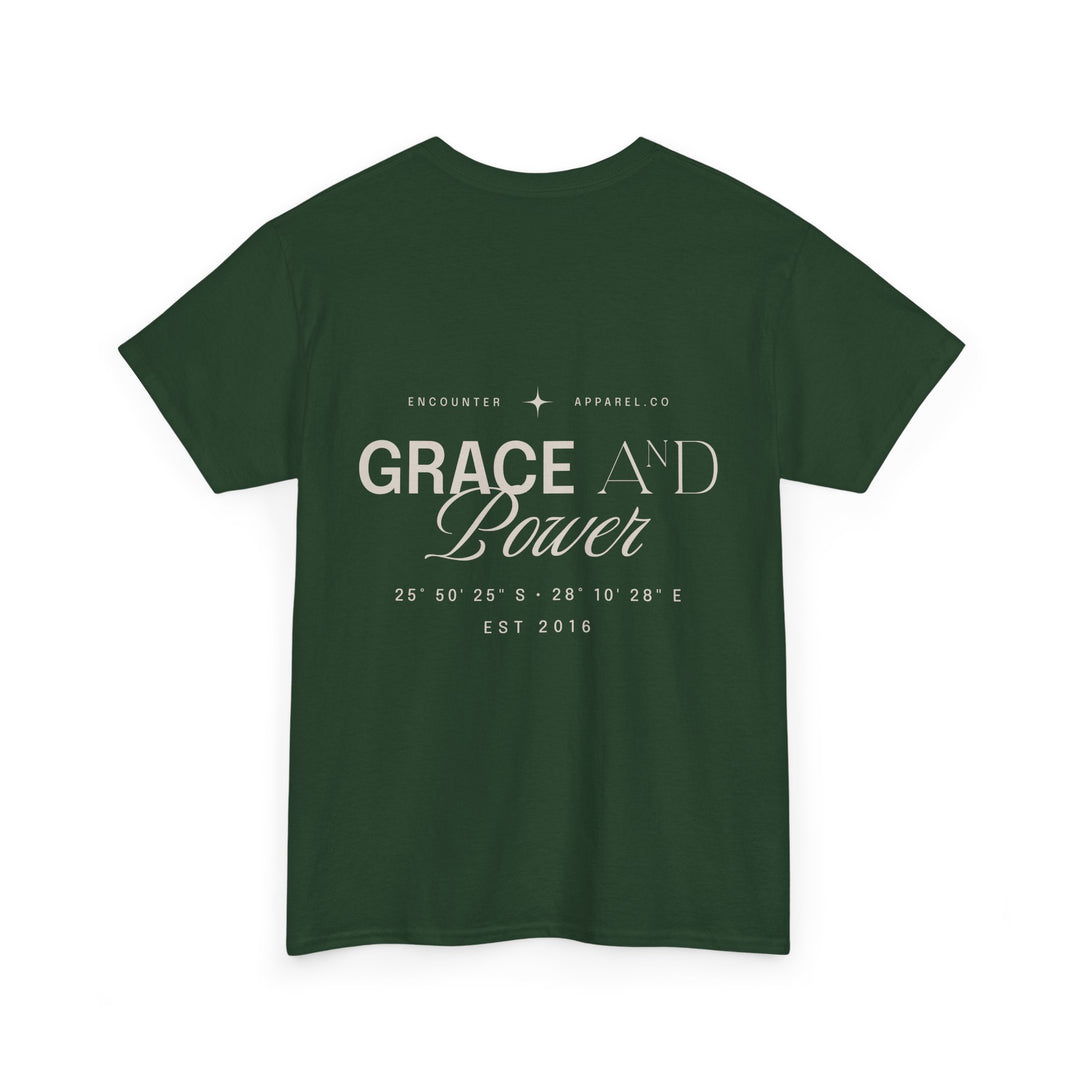 Grace &amp; Power Coordinates Oversized Tee (Light Print)