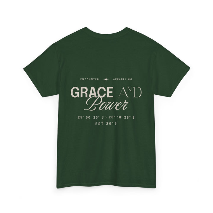 Grace &amp; Power Coordinates Oversized Tee (Light Print)