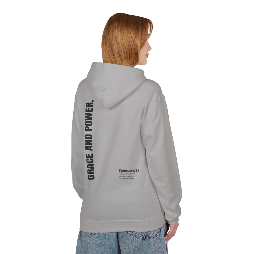 Grace &amp; Power Powerline Premium Hoodie (Dark Print)