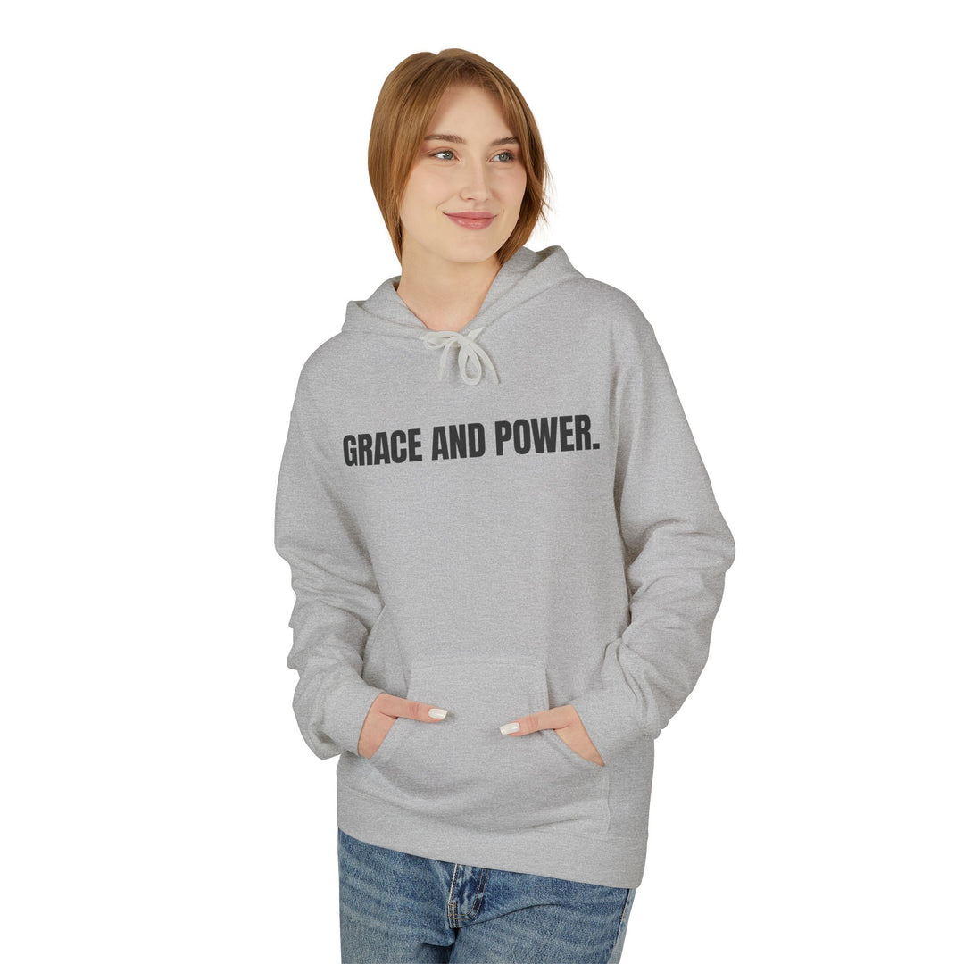 Grace &amp; Power Powerline Premium Hoodie (Dark Print)