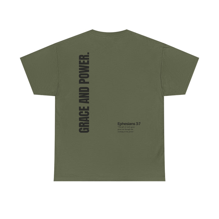 Grace &amp; Power Ephesians Tee (Light Print)