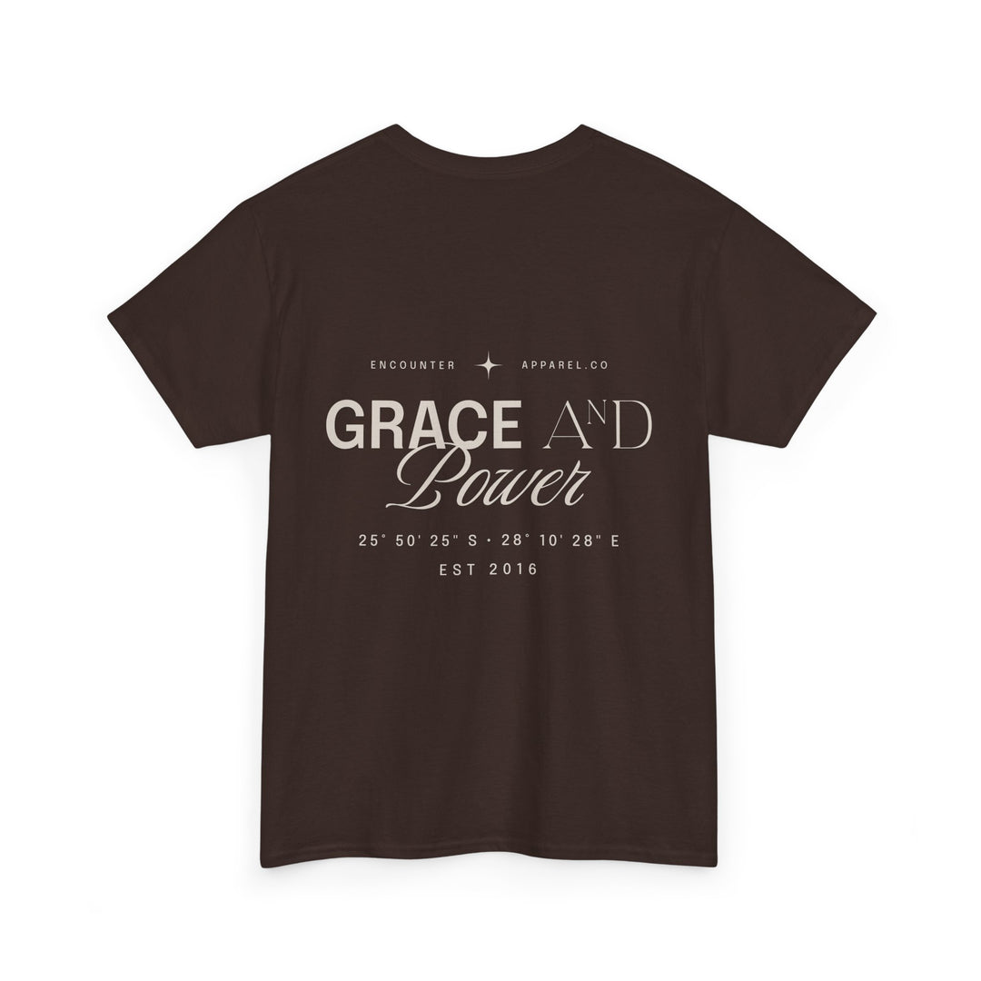 Grace &amp; Power Coordinates Oversized Tee (Light Print)