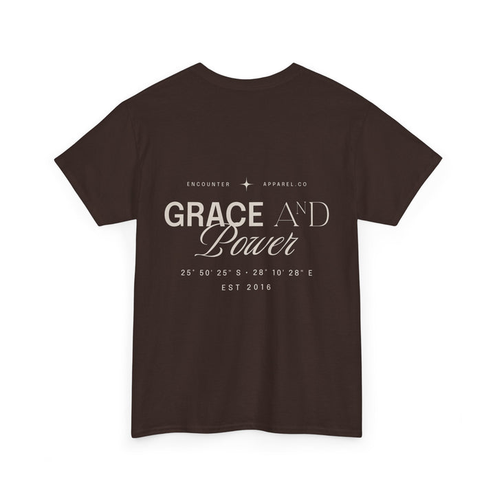 Grace &amp; Power Coordinates Oversized Tee (Light Print)
