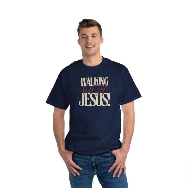 Walking With Jesus - Adult Unisex T-Shirt