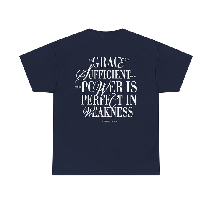 Grace &amp; Power Statement Tee (Dark)