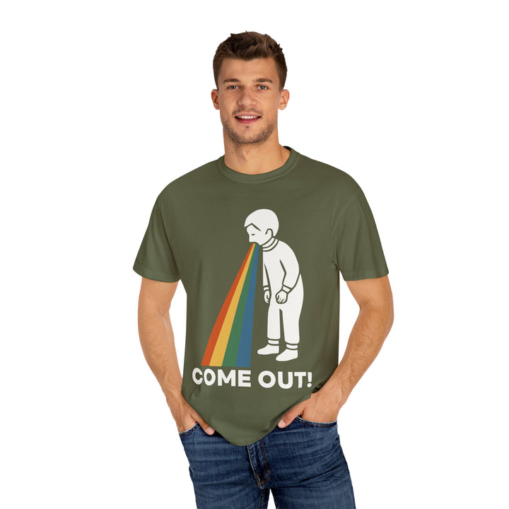 Come out! Adult Unisex T - shirt