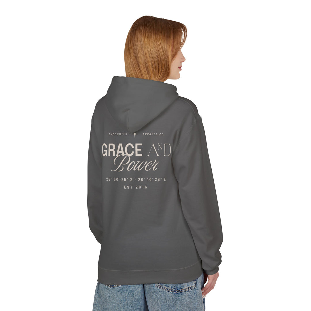Grace &amp; Power Coordinates Premium Hoodie (Light Print)