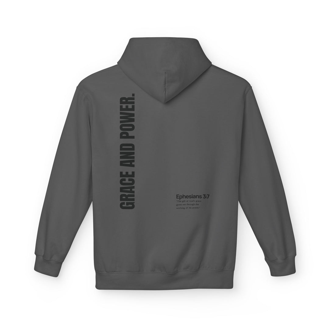 Grace &amp; Power Powerline Premium Hoodie (Dark Print)