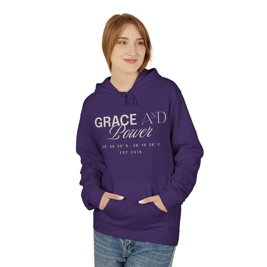 Grace &amp; Power Coordinates Premium Hoodie (Light Print)