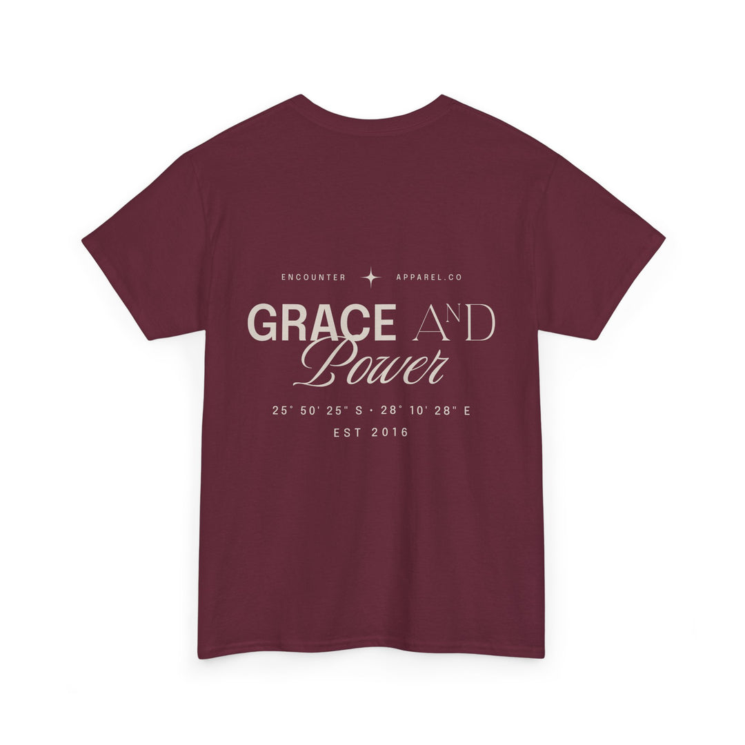 Grace &amp; Power Coordinates Oversized Tee (Light Print)