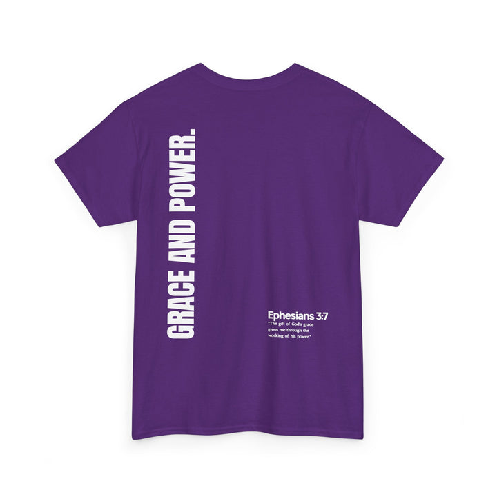 Grace &amp; Power Ephesians Tee (Dark Print)