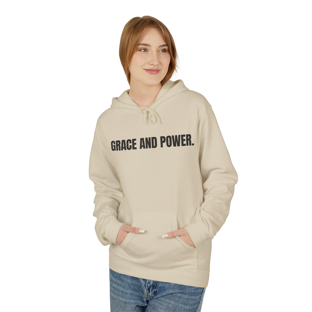 Grace &amp; Power Powerline Premium Hoodie (Dark Print)