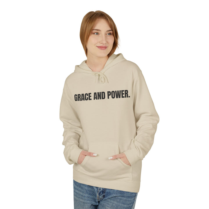 Grace &amp; Power Powerline Premium Hoodie (Dark Print)
