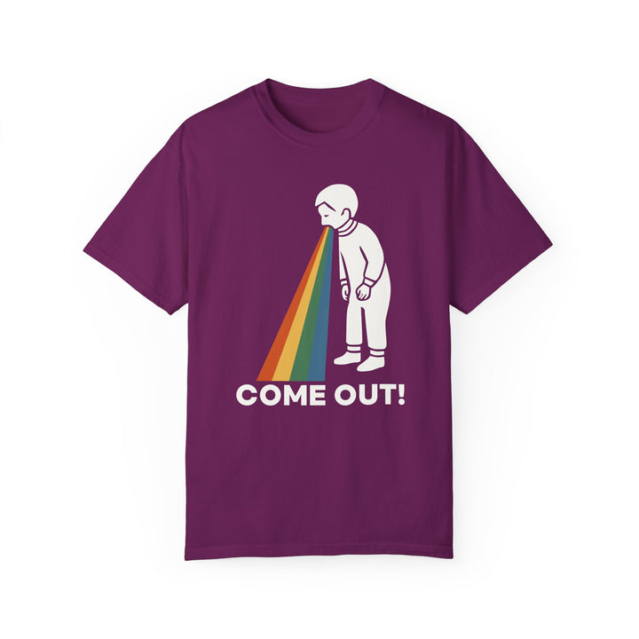 Come out! Adult Unisex T - shirt