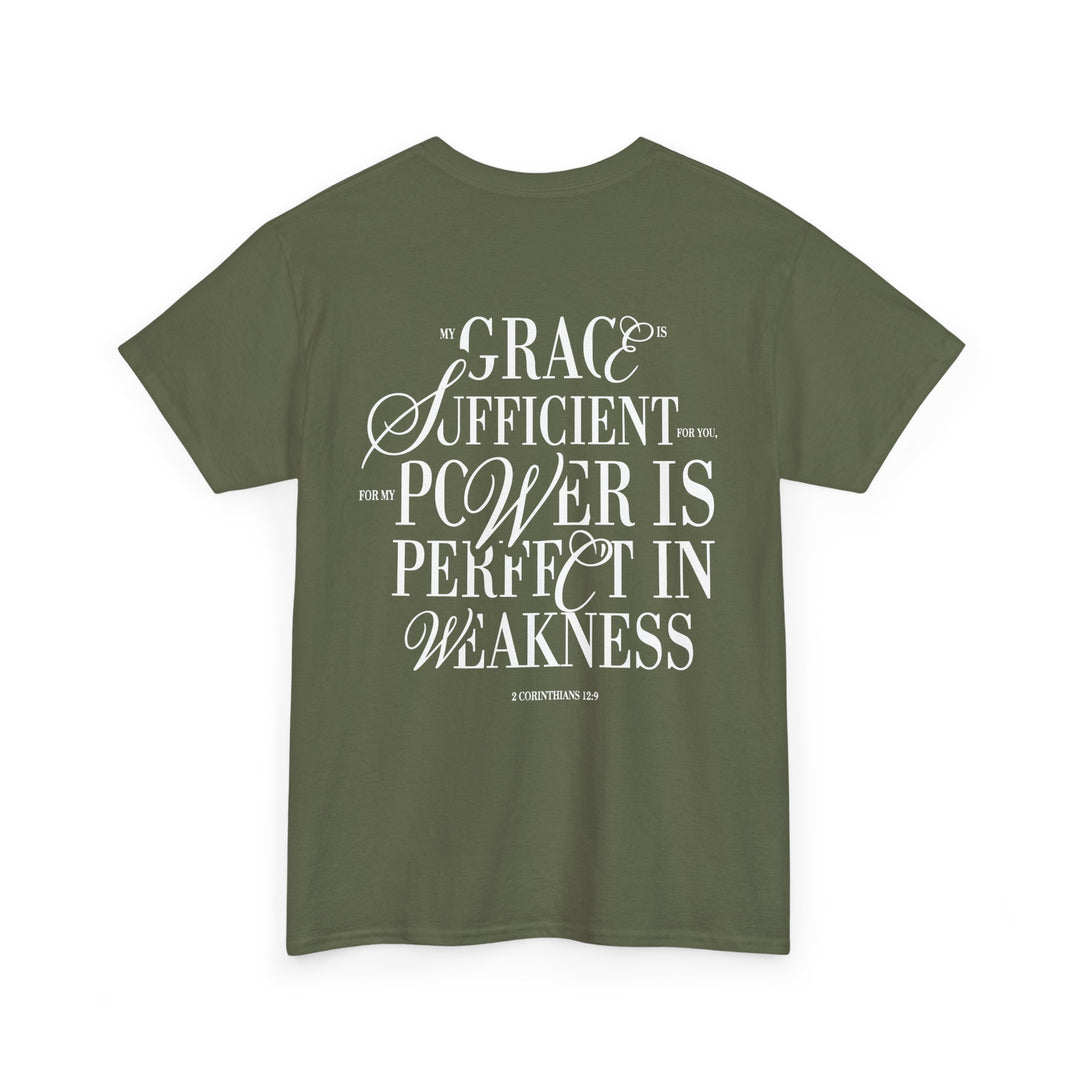 Grace &amp; Power Statement Tee (Dark)