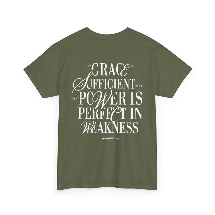 Grace &amp; Power Statement Tee (Dark)