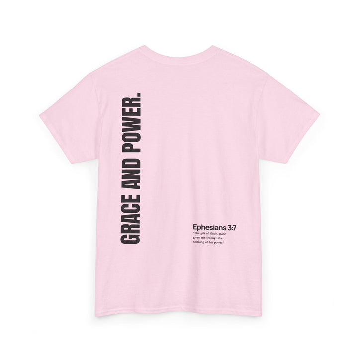 Grace &amp; Power Ephesians Tee (Light Print)