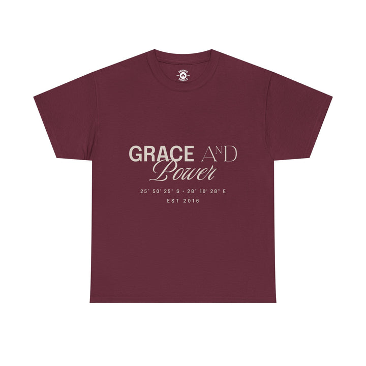 Grace &amp; Power Coordinates Oversized Tee (Light Print)