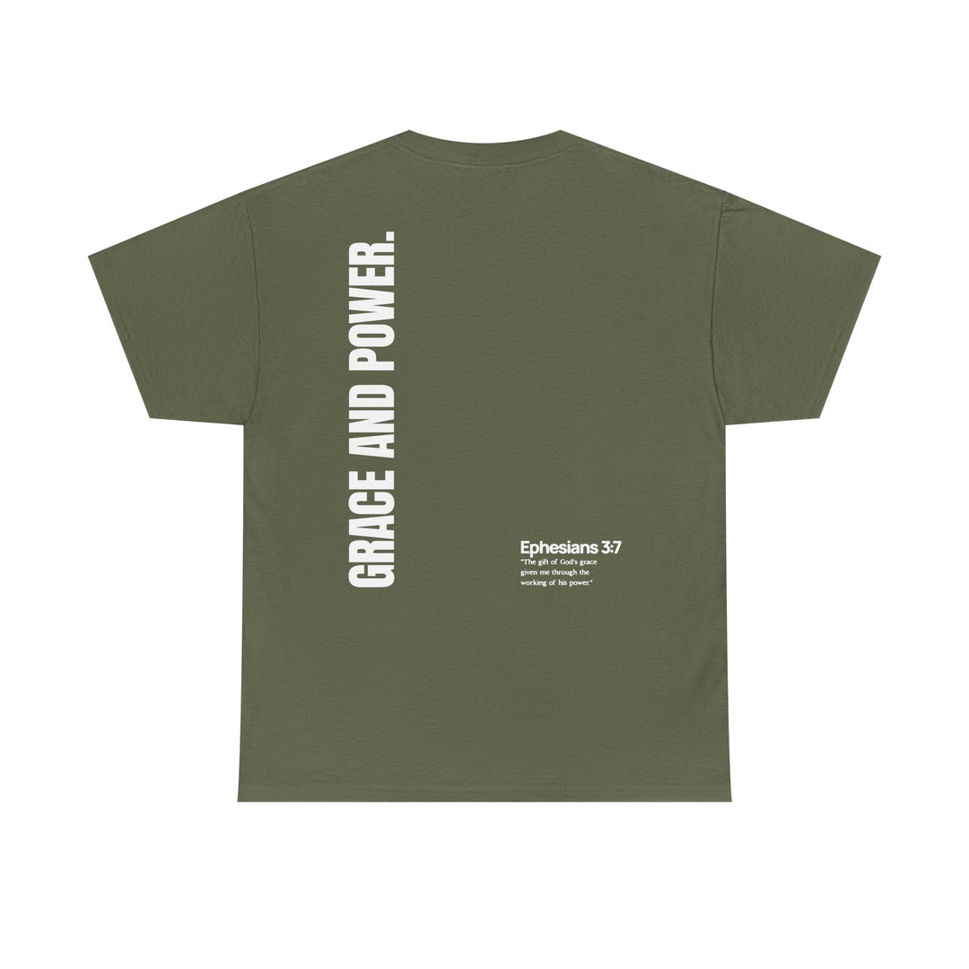 Grace &amp; Power Ephesians Tee (Dark Print)