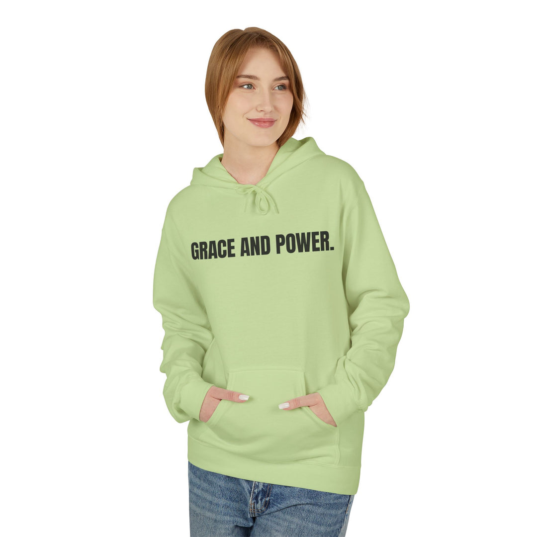 Grace &amp; Power Powerline Premium Hoodie (Dark Print)