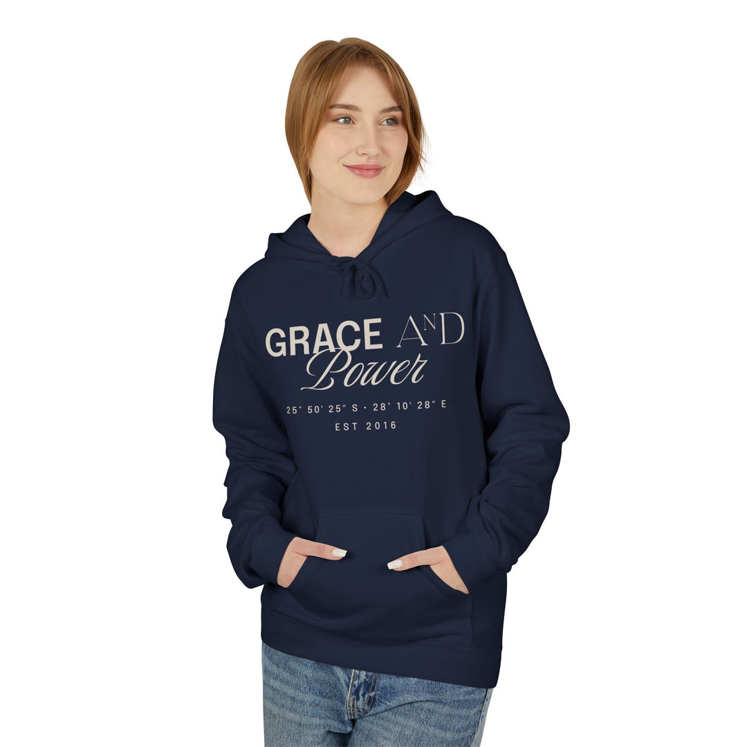 Grace &amp; Power Coordinates Premium Hoodie (Light Print)