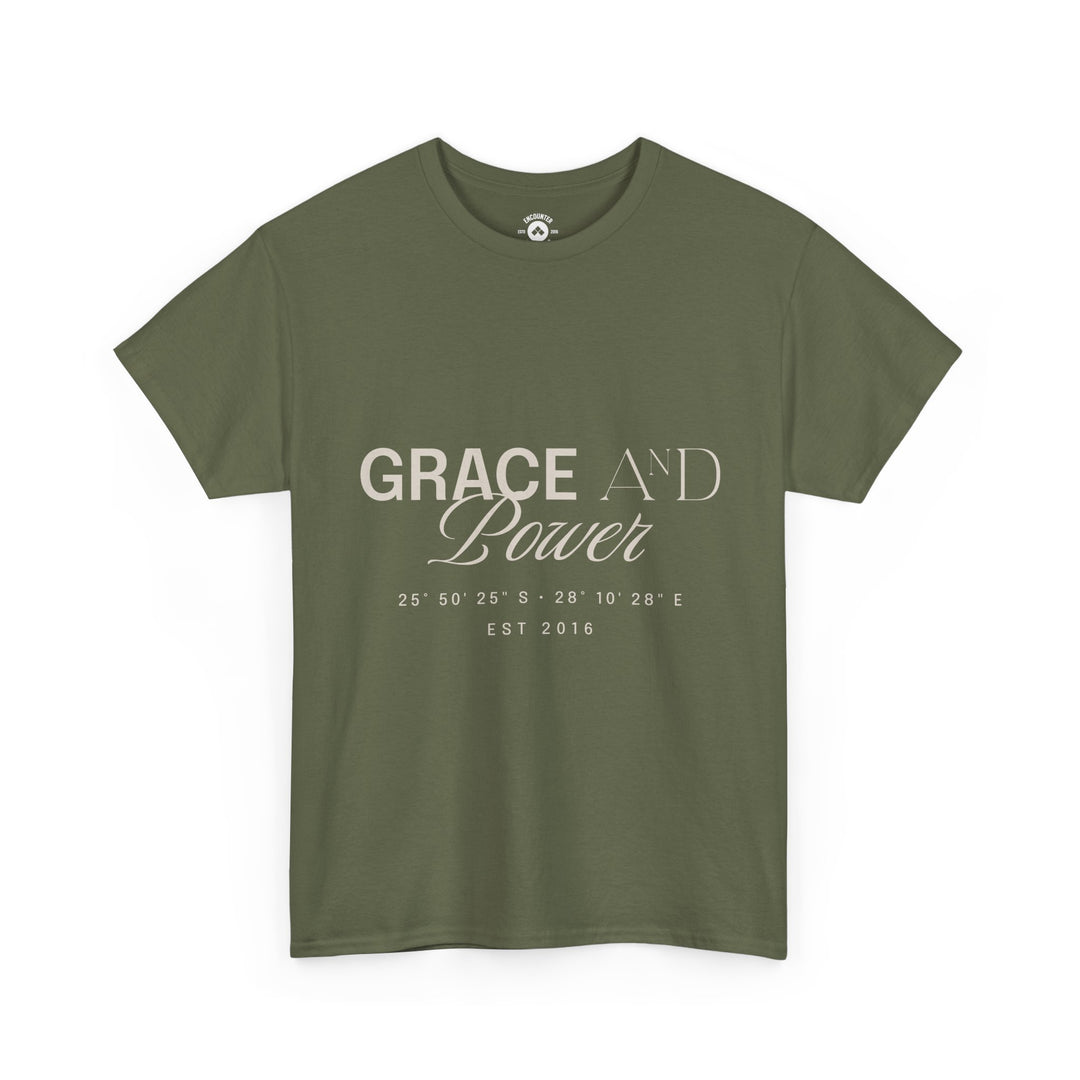 Grace &amp; Power Coordinates Oversized Tee (Light Print)