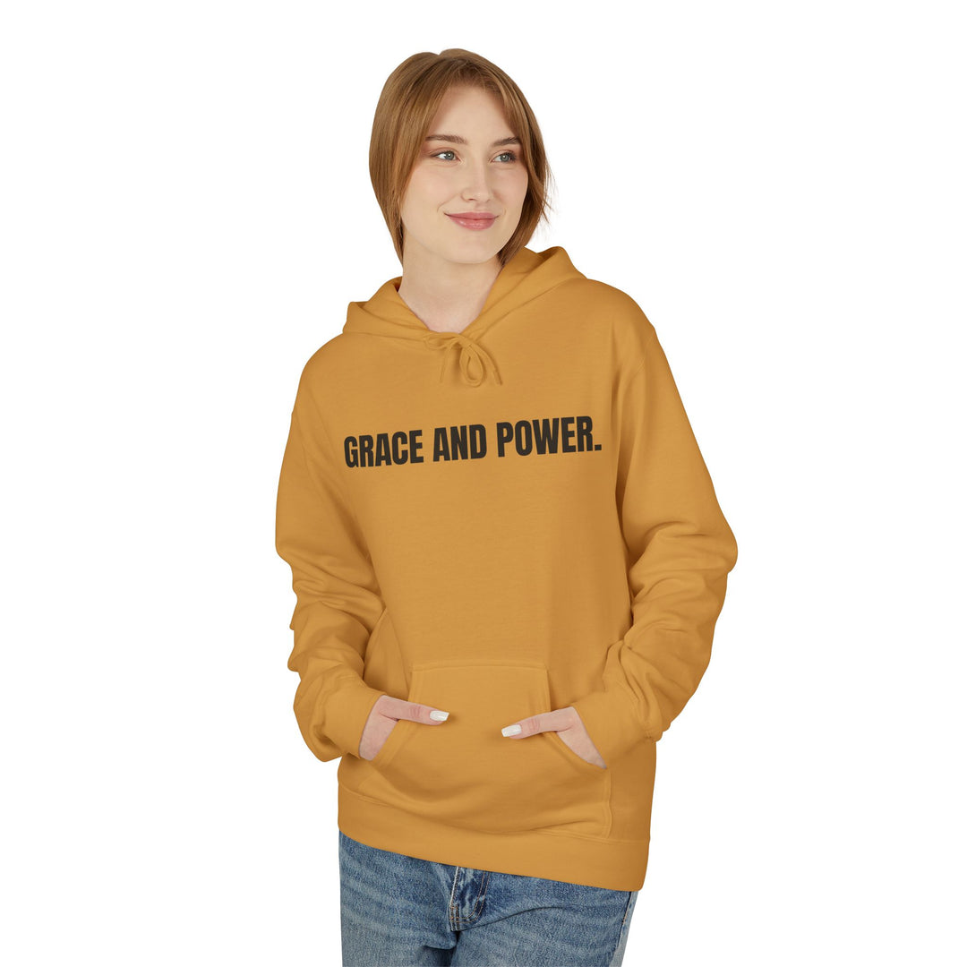 Grace &amp; Power Powerline Premium Hoodie (Dark Print)