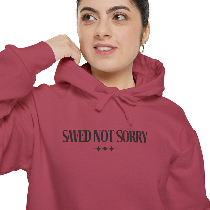 Saved Not Sorry - Adult Unisex Hoodie