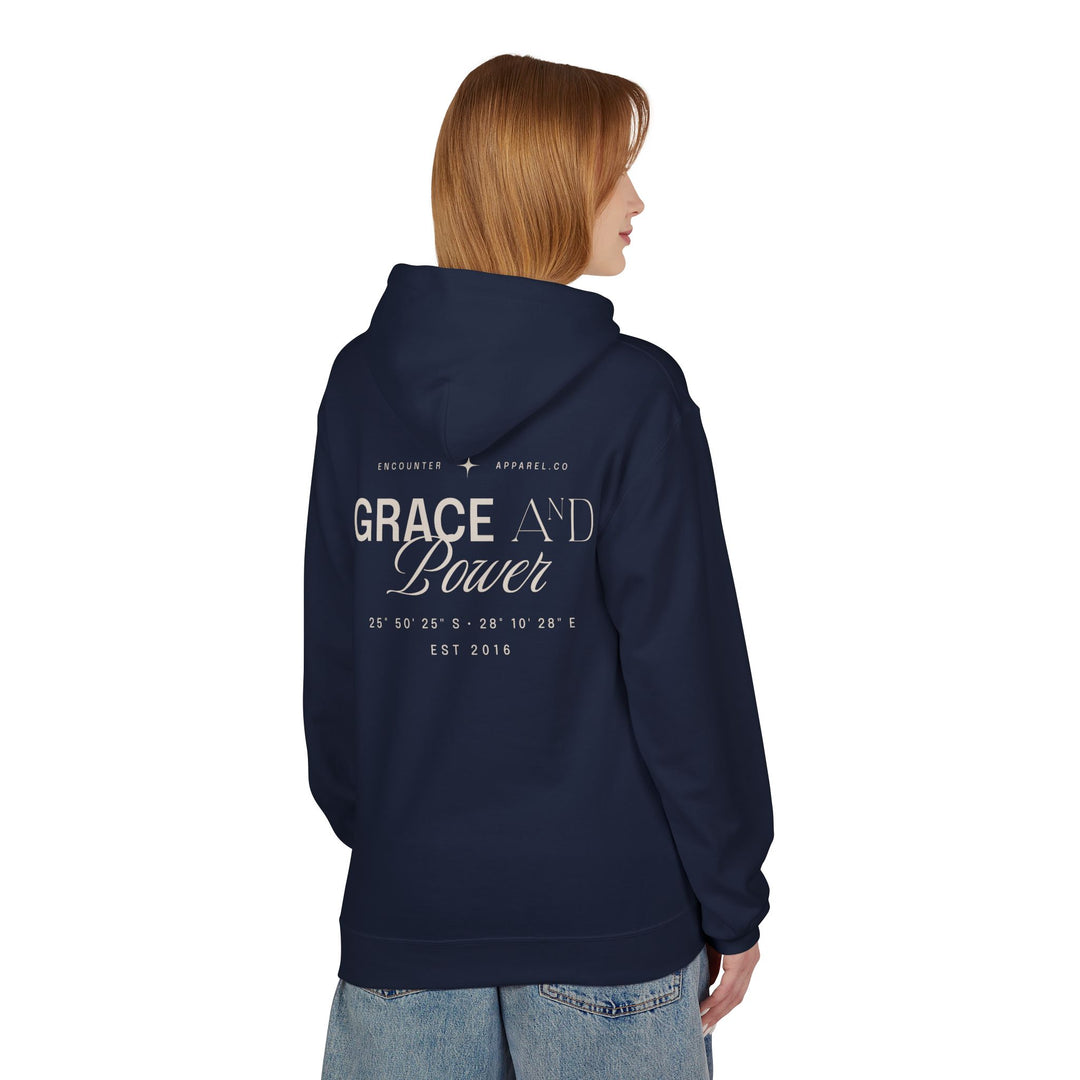 Grace &amp; Power Coordinates Premium Hoodie (Light Print)