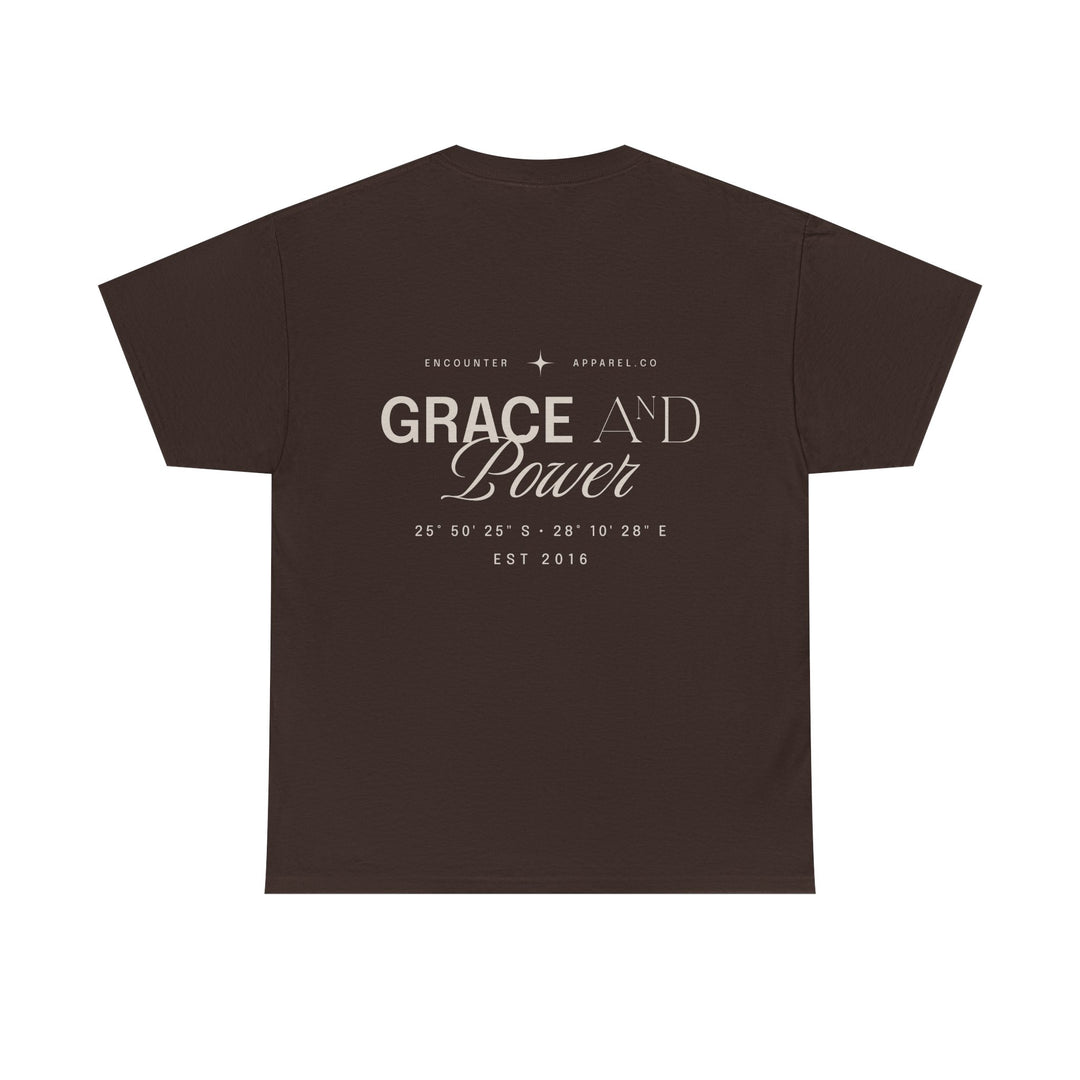 Grace &amp; Power Coordinates Oversized Tee (Light Print)