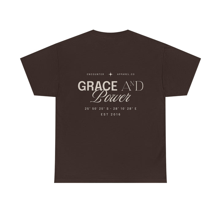 Grace &amp; Power Coordinates Oversized Tee (Light Print)