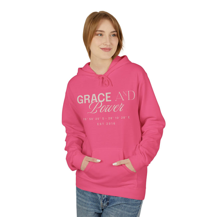 Grace &amp; Power Coordinates Premium Hoodie (Light Print)