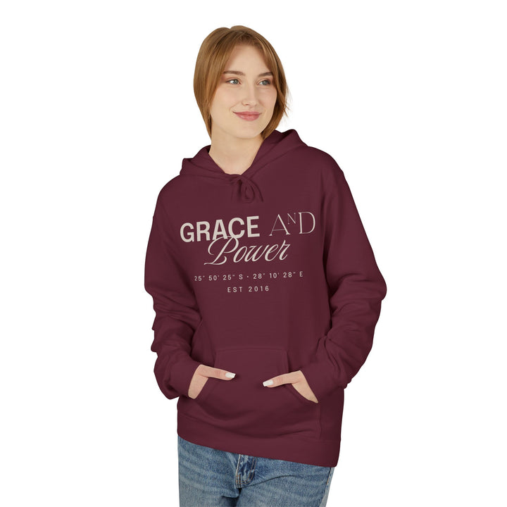 Grace &amp; Power Coordinates Premium Hoodie (Light Print)
