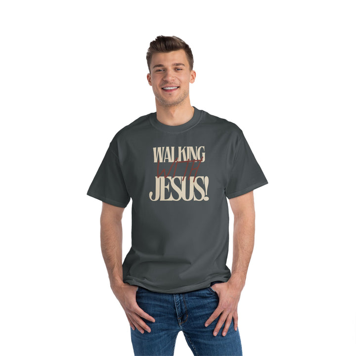 Walking With Jesus - Adult Unisex T-Shirt