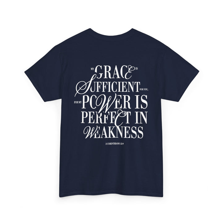Grace &amp; Power Statement Tee (Dark)
