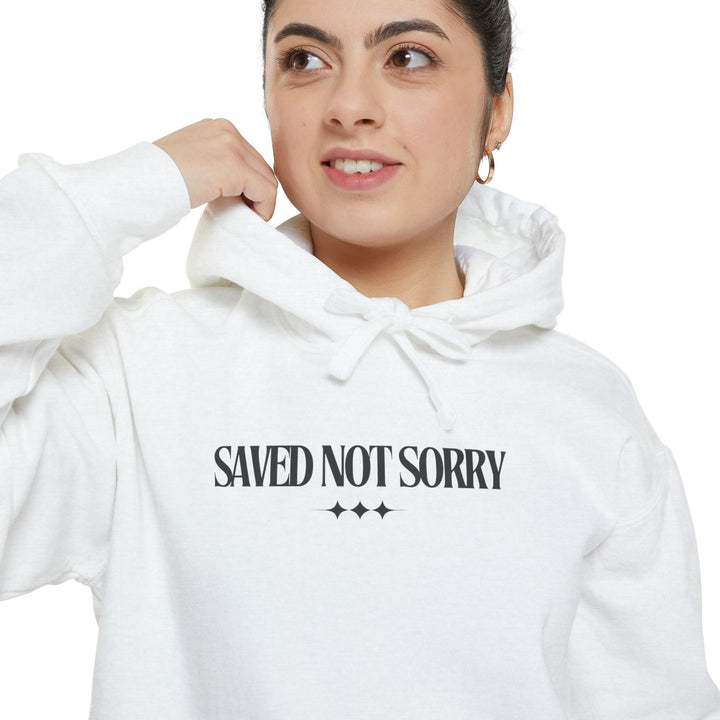 Saved Not Sorry - Adult Unisex Hoodie