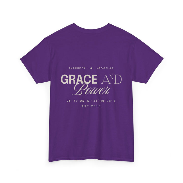 Grace &amp; Power Coordinates Oversized Tee (Light Print)