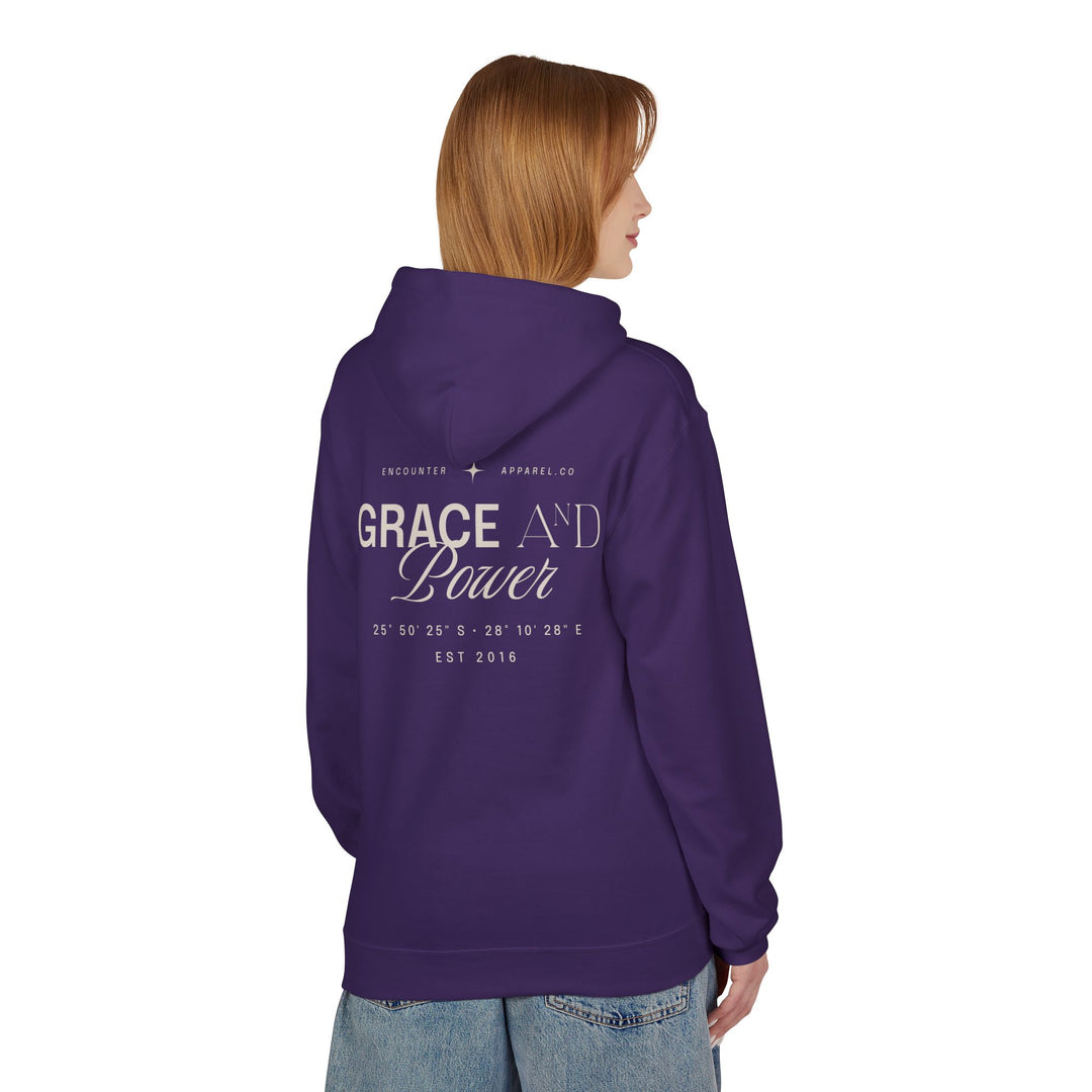 Grace &amp; Power Coordinates Premium Hoodie (Light Print)