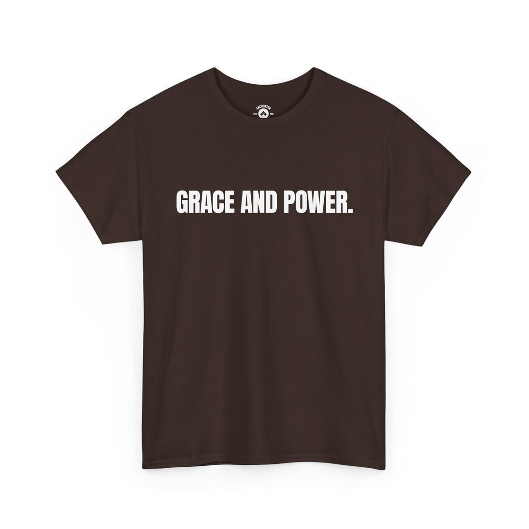 Grace &amp; Power Ephesians Tee (Dark Print)