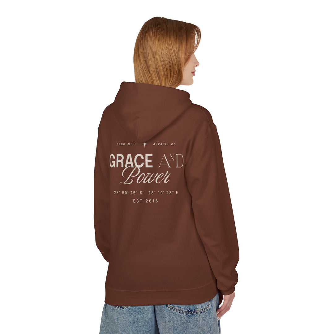Grace &amp; Power Coordinates Premium Hoodie (Light Print)